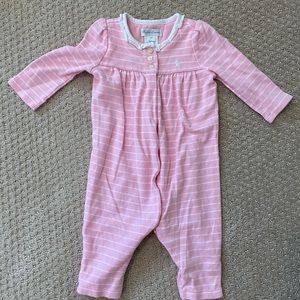 Ralph Lauren Coverall for baby girls, size 6 months